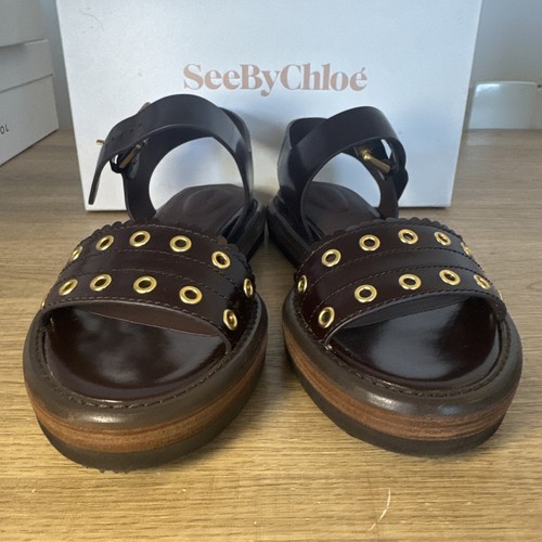 See chloe size 5 brown - chloe,