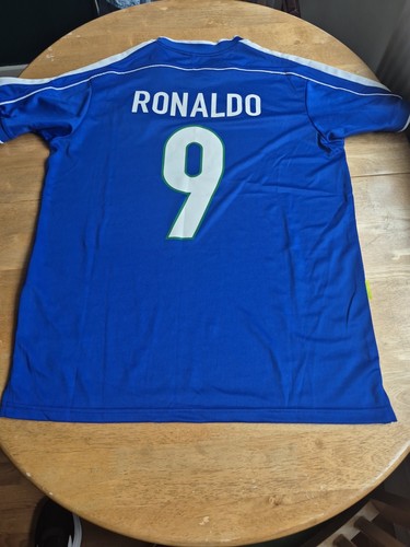 Retro brazil ronaldo shirt - brazil,