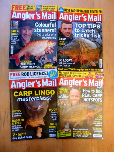 Anglers mail magazines - 4,