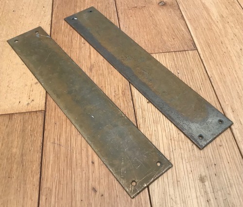 Pair vintage brass - brass, door