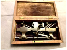 vintage Watchmaker Watch repair tool Lathe and bits watch repair set