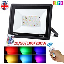 LED Flood Light RGB Colour