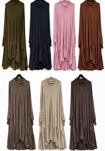 Muslim robe one piece abaya - one,