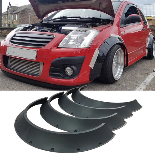 4pcs flexible fender flares - flexible,