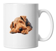 Airedale Terrier Mug Sleeping