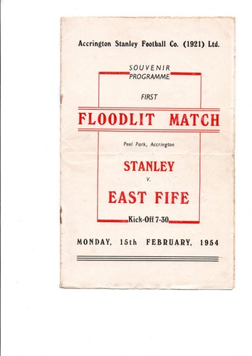 Accrington stanley v - 53/54,