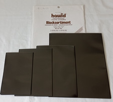 HAWID HINGELESS STAMP MOUNTS - ASSORTMENT PACK WITH 18 BLOCKS