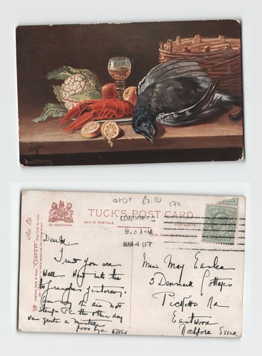 Postcard raphael tuck - postcard,