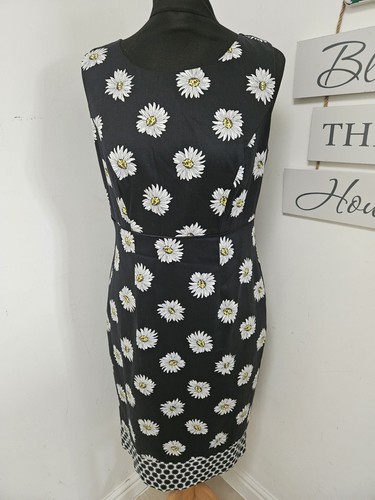 Debenhams black white daisy - black/white,