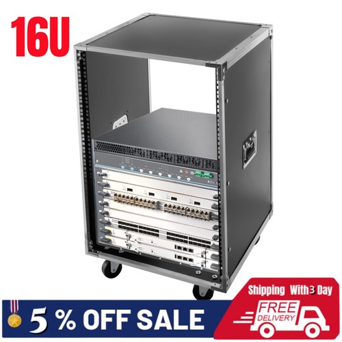 16u cabinet rolling network - 16u,
