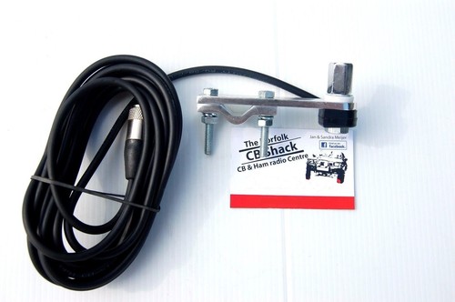 Flat bar mirror mount kit - mount, with