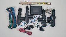 12V Universal 2 Or 4 Door Central Locking Complete Kit Remote Fob Keyless Entry