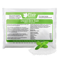 Dead Sea Salts 100% Organic | Supplied in a Bag or Resealable Tub (250g - 20kg)
