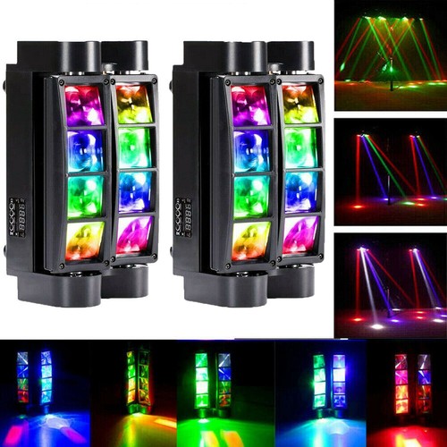 2packs 80w 8led - 80w, rgbw