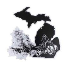 Michigan Quad Decal- Quad