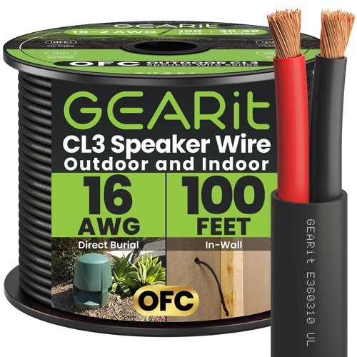 Gearit outdoor speaker wire - gearit,