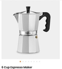 VonShef 6 Cup 300ml Stainless