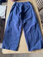 YMC PEGGY TROUSERS Women's Size M 12 Navy