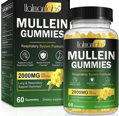 Mullein gummies leaf - mullein,