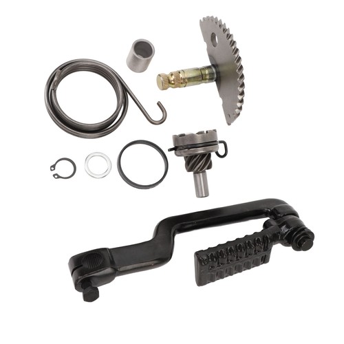 Kick start lever shaft idle - start,