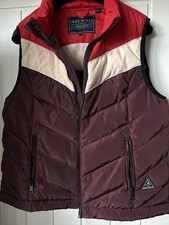 Jack Wills Women's Burgundy Gilet Size 14