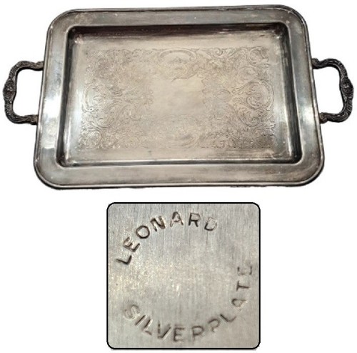 Leonard silver plate - silver,
