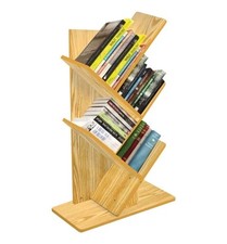 Tree Shape 4-Tier Wooden Book