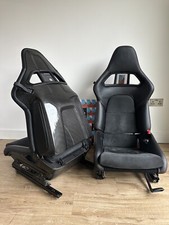 PORSCHE 997 911 GT3 GT2 carbon folding bucket seats Spyder GTS 991 Boxster Turbo