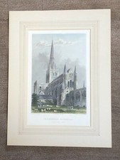 victorian color mounted print