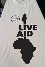 Live Aid 1985 Replica T-Shirt, Free UK Mainland Delivery (Sizes S,M,L,XL,XXL)