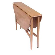 Round Drop Leaf Table Dining