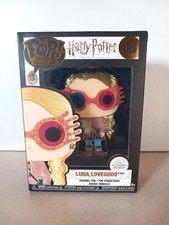 Pop Funko Pin Harry Potter Luna Lovegood. Large Enamel Pin Badge Wizarding World