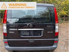 Mercedes-Benz Vito Tailgate Boot Lid 2009 Bus BARE 4/5dr W639 9197 Black (07-24)