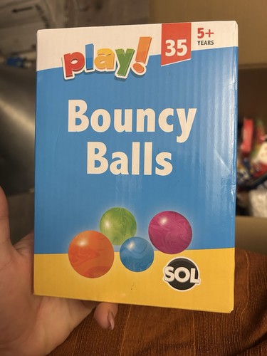 Sol 35pk small - bouncy, balls