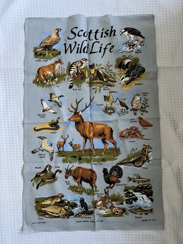 Vintage scottish wildlife all - vintage,
