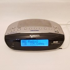 ROBERTS CRD-26 DAB DIGITAL CLOCK RADIO, WORKING TESTED 