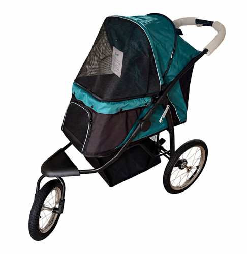 Pawhut 3wheel pet pram - pram, /