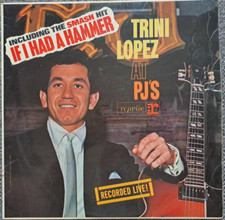 TRINI LOPEZ AT PJ'S - LIVE REPRISE R9-6093 12" VINYL LP ALBUM RECORD