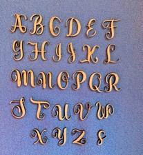   Wooden MDF Letters Large