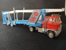 Corgi diecast Ford Tilt cab car transporter. Used condition, unrestored