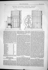 Old Double Cylinder Winding Engine Davey Paxman Standard Ironworks 18 19th