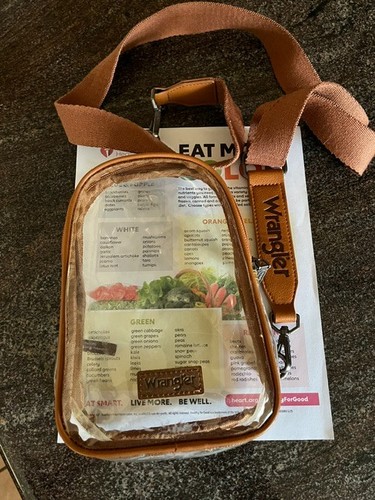 Wrangler clear leather trim - clear,