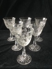 Set of Six Vintage Thomas Webb