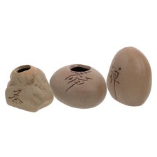  3 Pcs Coffee Table Decor Aquarium Plant Holder Ceramic Aquatic Pot