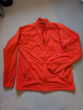 Marmot orange fleece jacket