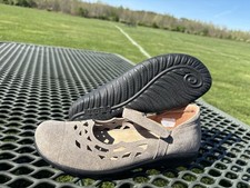 Naot Speckled Beige Leather
