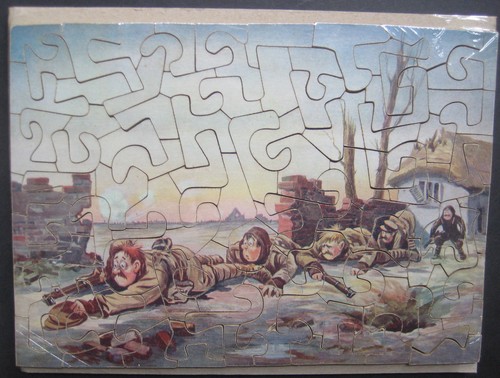 Vintage wood jigsaw puzzle - vintage,
