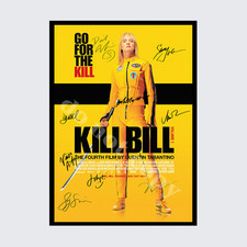 KILL BILL MOVIE CAST SIGNED