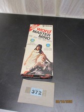 Word Mastermind - 1975 Vintage Retro Board Game Strategy Game
