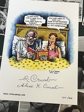 Drawn Together HC Robert Crumb: includes limited signed card by Crumb & Aline